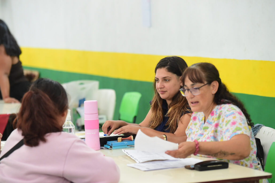 El Municipio concretó nuevas jornadas de atención con chequeos, charlas y vacunación