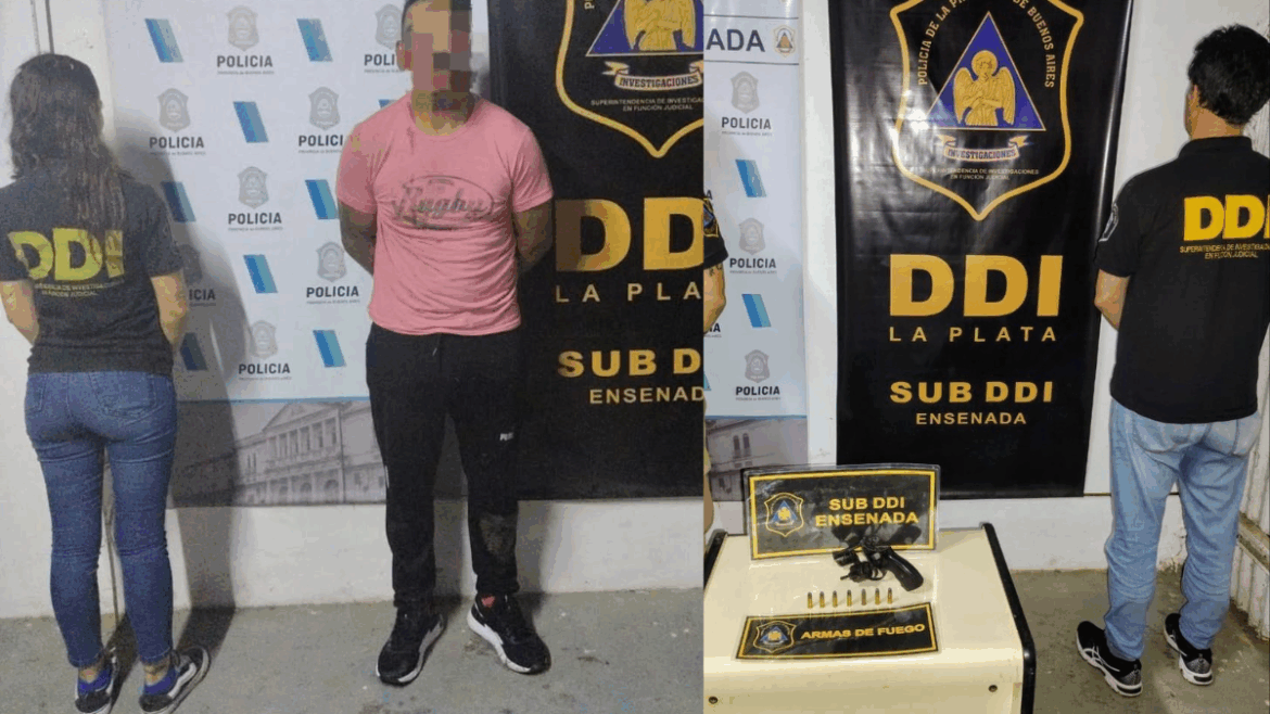 Detuvieron en Punta Lara a un delincuente con un extenso prontuario y un arma oculta bajo el colchón