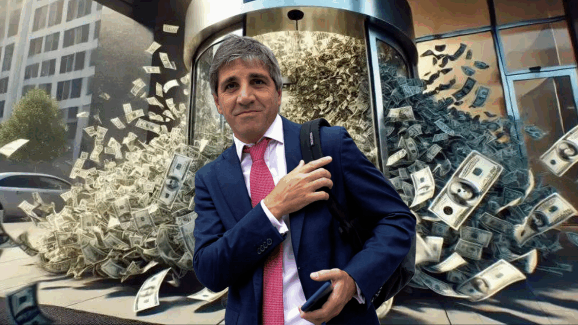 Caputo confirmó que no habrá cambios en el esquema cambiario pese a la tensión del dólar