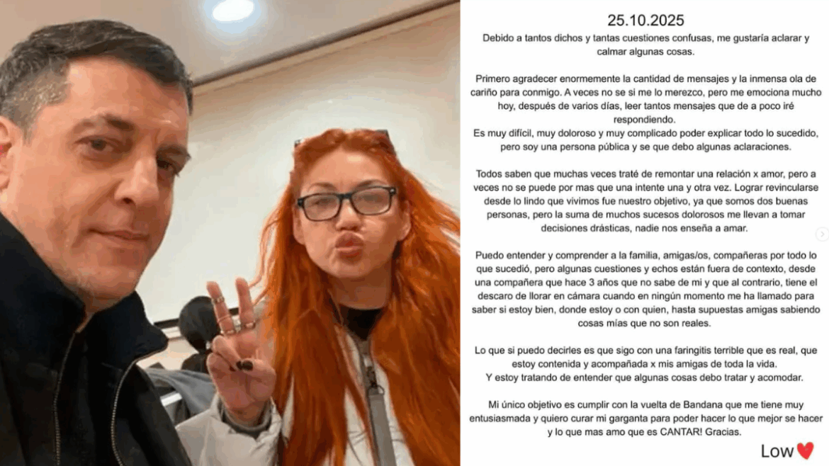 Tras el escándalo con su ex novio, Lowrdez Fernández rompió el silencio: “Es muy difícil explicar todo lo sucedido”