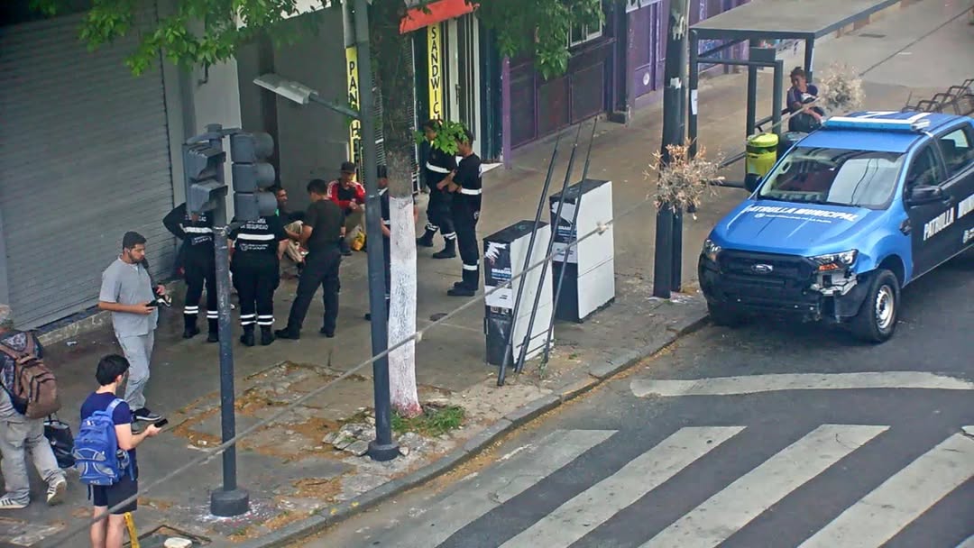 Operativo en el centro platense: demoraron a cuidacoches que intimidaban a conductores