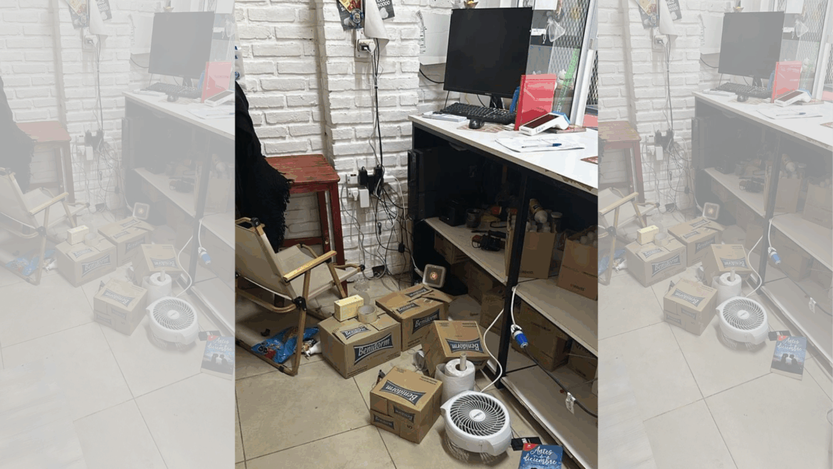 Corte de luz y robo en un local de “Hamburguesas La Plata”