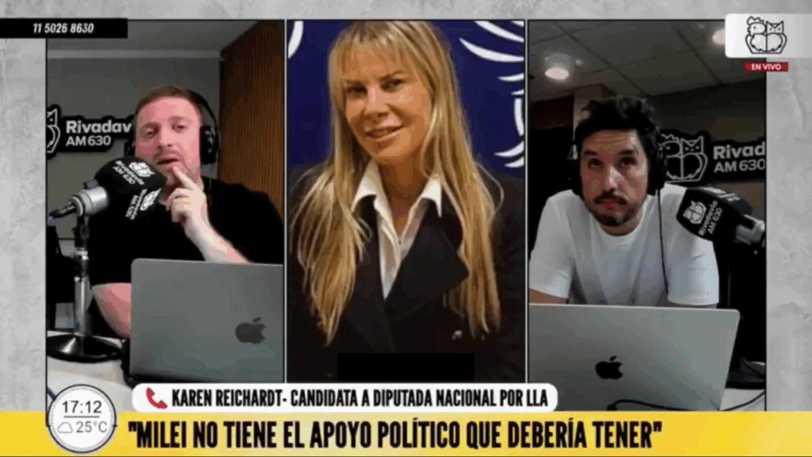 Polémica declaración de Karen Reichardt: calificó de “Enfermos Mentales” a quienes no votan a La Libertad Avanza