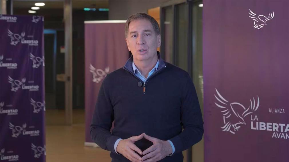 La Libertad Avanza lanzó su primer spot con Santilli y Milei juntos