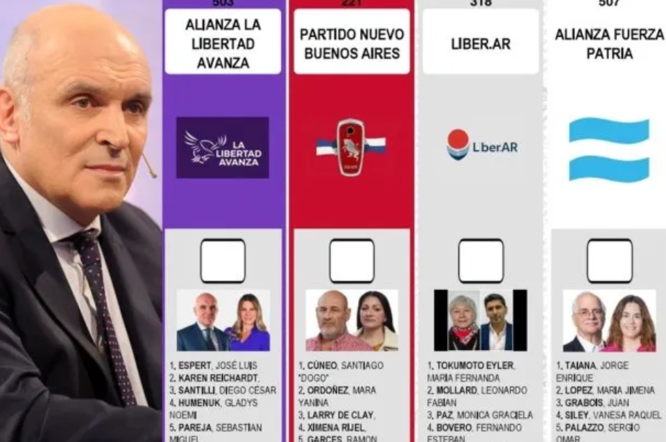 Revés judicial para La Libertad Avanza: la Justicia rechazó reimprimir las boletas sin la imagen de Espert