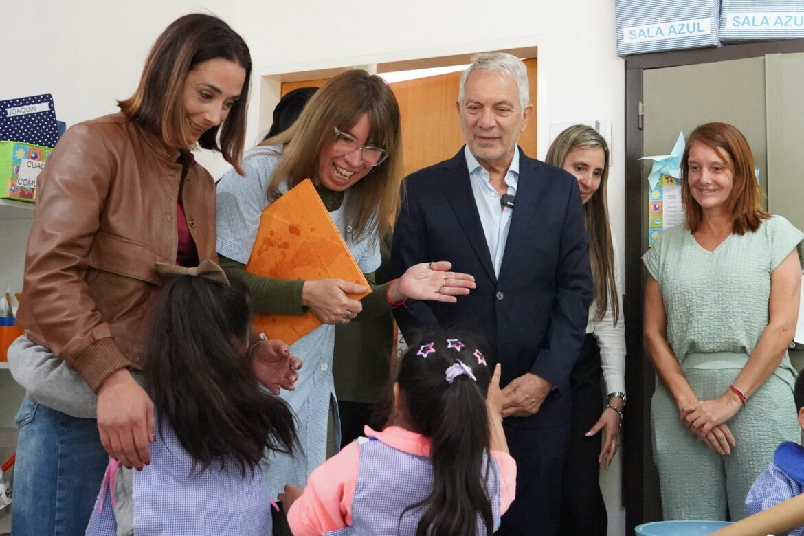 Alak dio inicio a obras en el Jardín de Infantes N° 974 que beneficiarán a más de 100 estudiantes