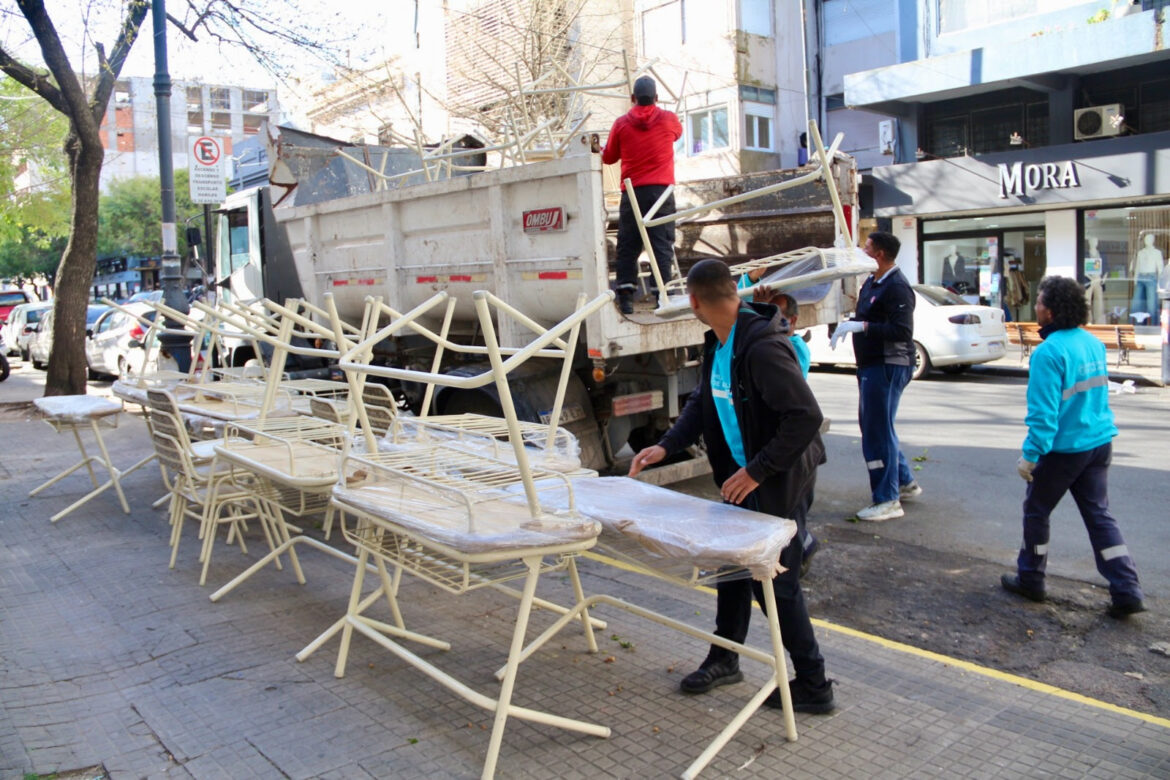 Nueva entrega de equipamiento en una escuela centenaria del centro platense