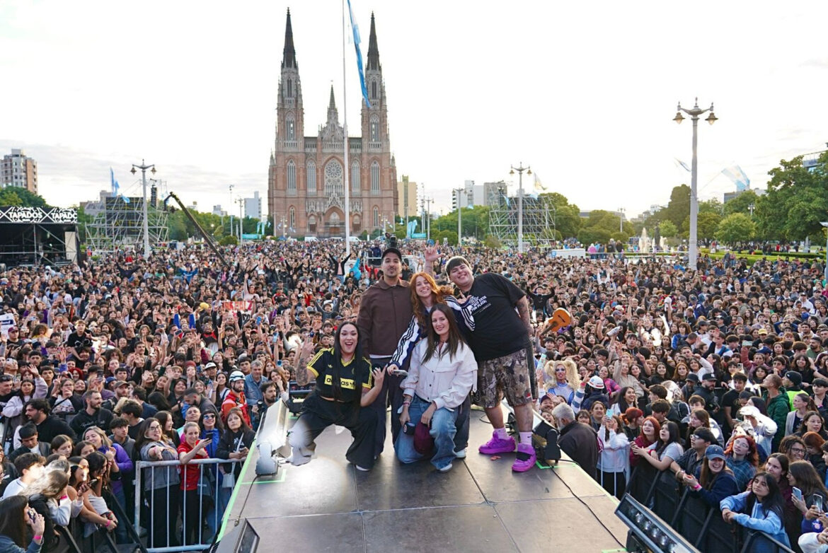 La Semana de La Música convocó a más de 30 mil personas en un capítulo especial con OLGA en Plaza Moreno