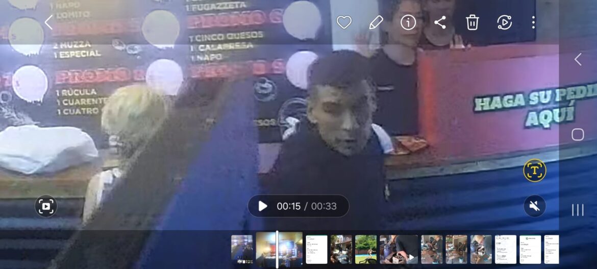 Asaltaron una pizzería de La Loma: el delincuente actuó armado y huyó en motocicleta