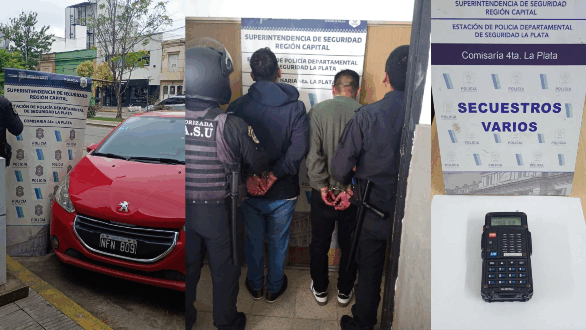 La Policía interceptó a dos hombres con un dispositivo inhibidor