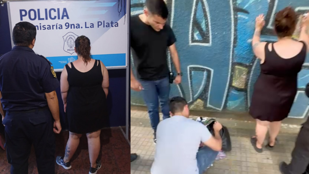 Detienen en La Plata a una mujer que estaba prófuga por un ataque con arma blanca
