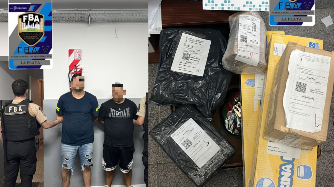 Villa Elisa: dos detenidos vinculados a una banda que habría participado en un robo