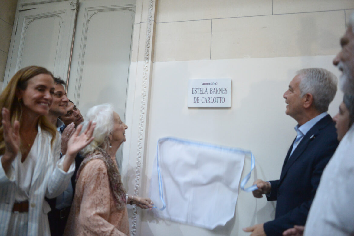 Alak y Estela de Carlotto encabezaron una jornada de memoria por el Día de los Derechos Humanos