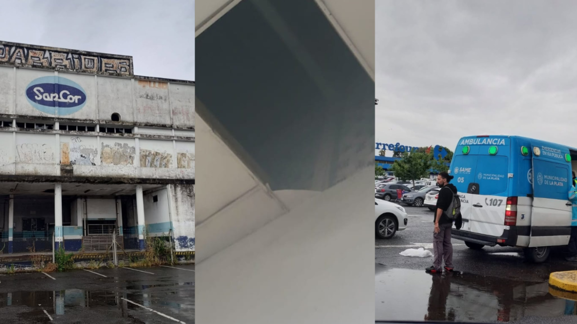 Adolescentes se filmaban en una fábrica abandonada, el piso se derrumbó y terminaron hospitalizados