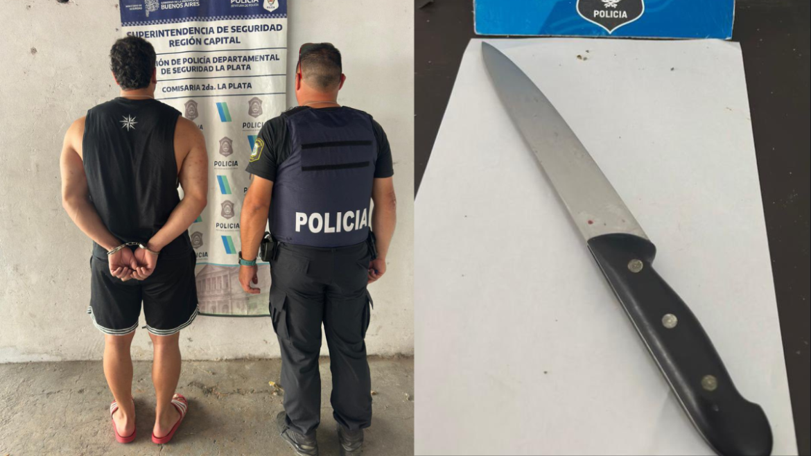 La Plata: detuvieron a un hombre tras un grave episodio de violencia de género en un departamento