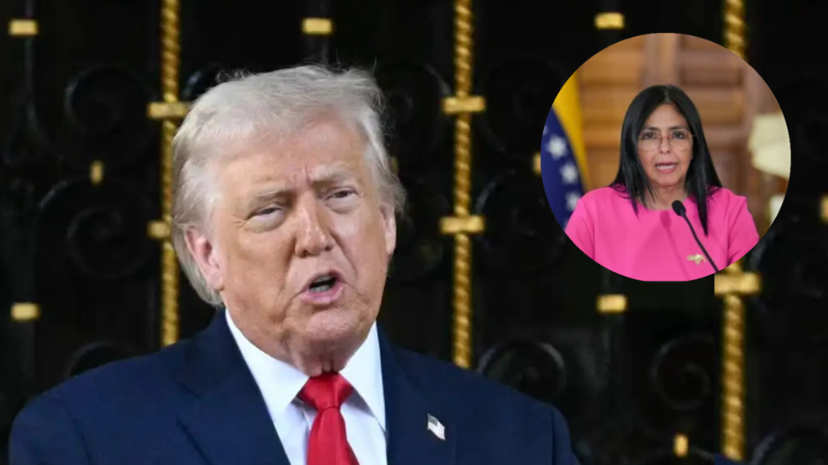 Trump afirmó que Delcy Rodríguez colabora con Washington en el proceso de transición venezolana