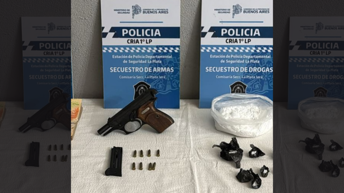 Operativos antidroga en La Plata y Berisso: una mujer mayor quedó detenida