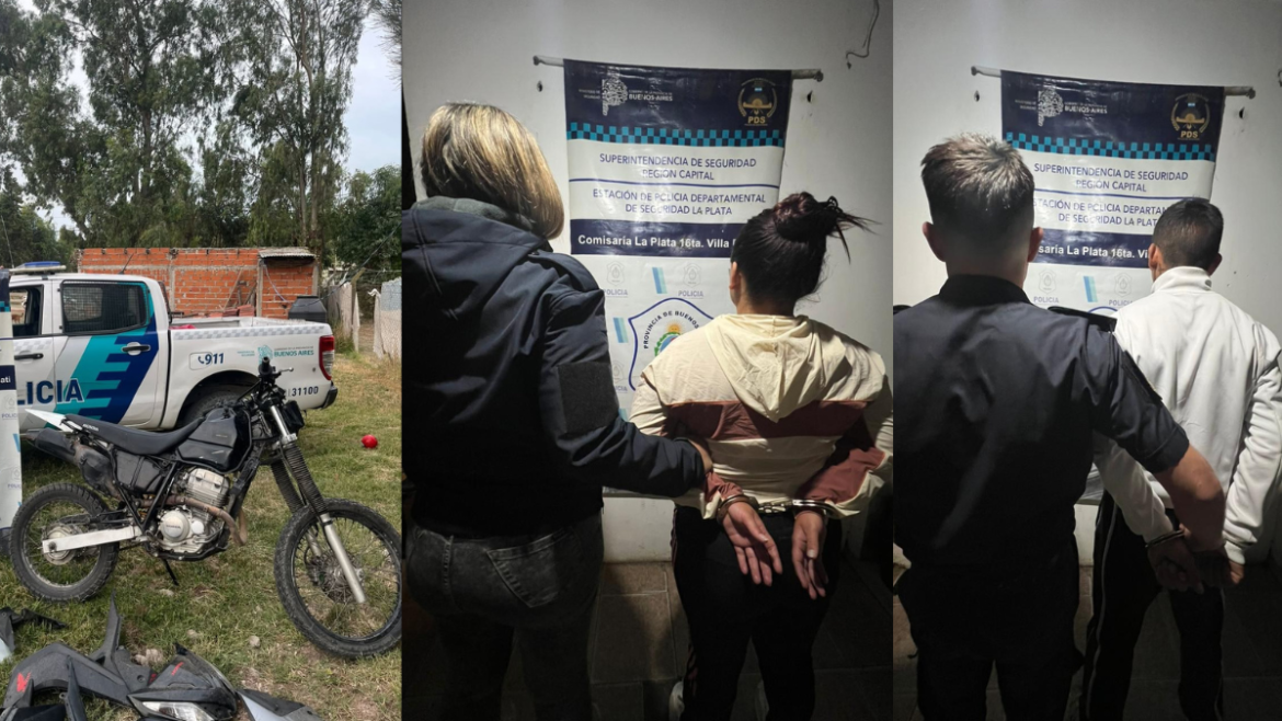 La Hermosura: detuvieron a tres hermanos acusados de integrar una banda dedicada al robo de motos