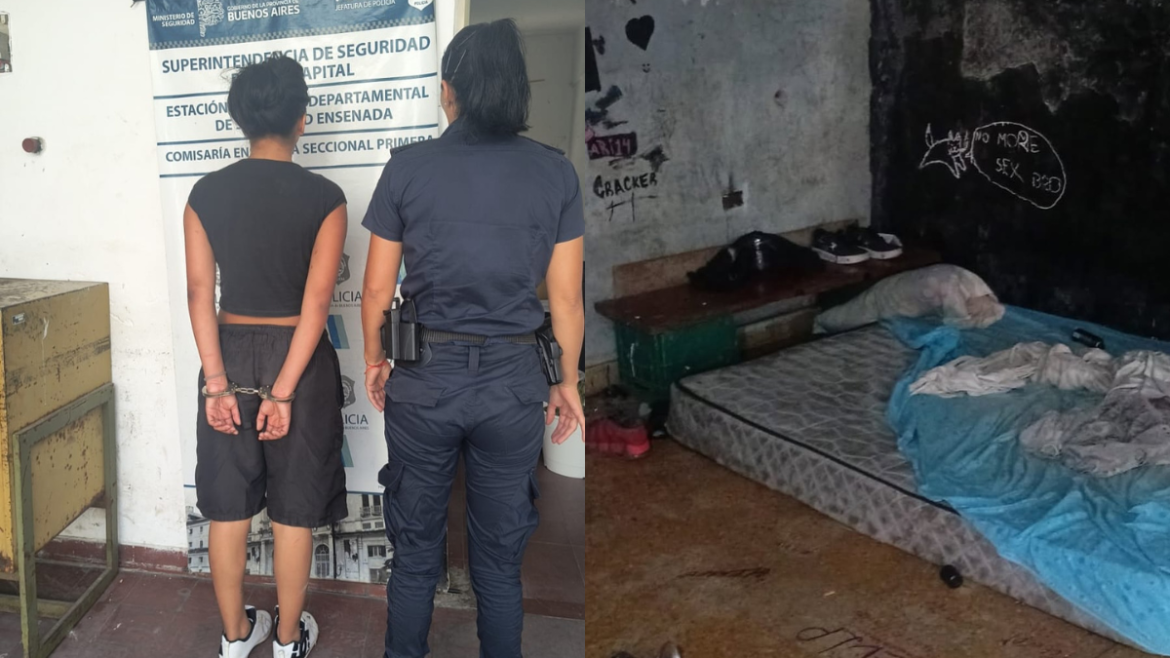 Ensenada: una joven fue detenida por apuñalar a su pareja tras una discusión