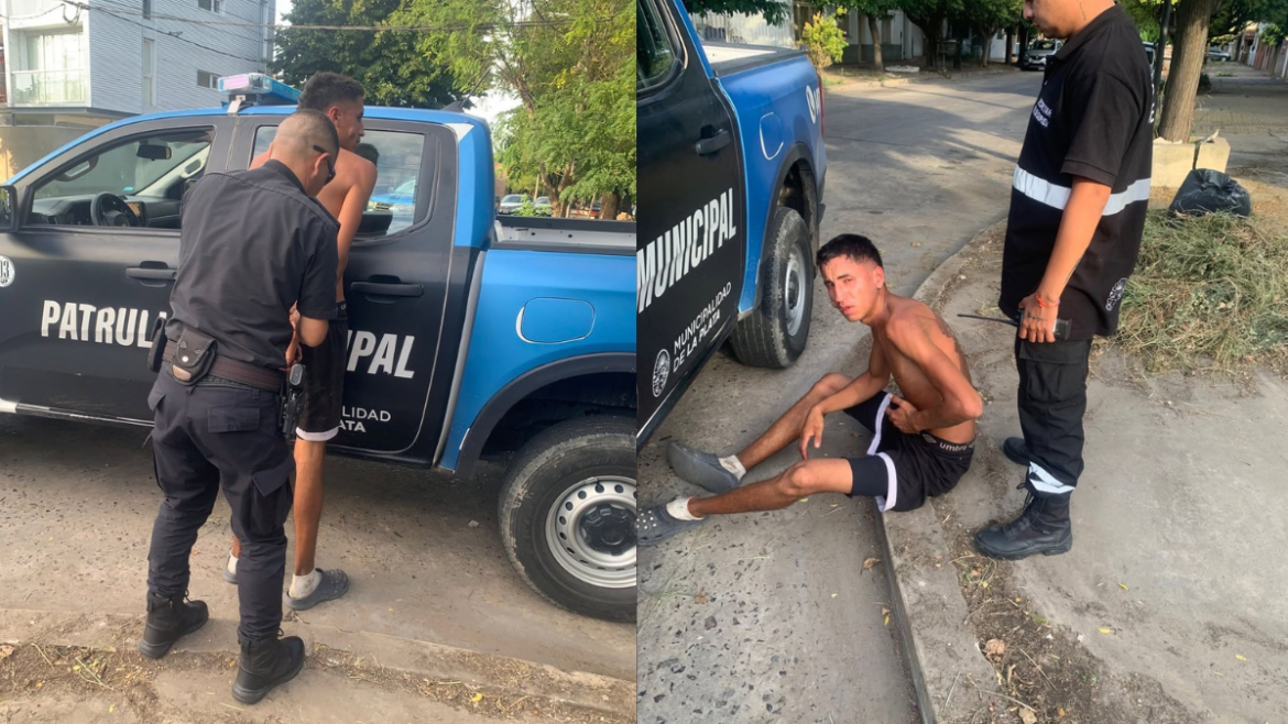 Detuvieron a un joven tras un robo y una persecución en La Plata