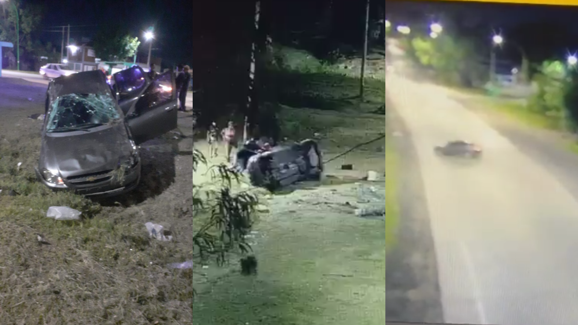 Ensenada: hallaron un auto robado abandonado tras un choque
