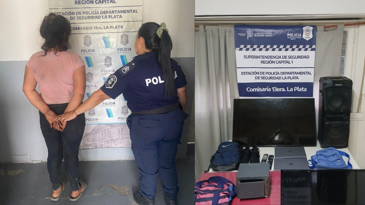 Tres aprehendidos en Gonnet tras una investigación por un violento robo domiciliario