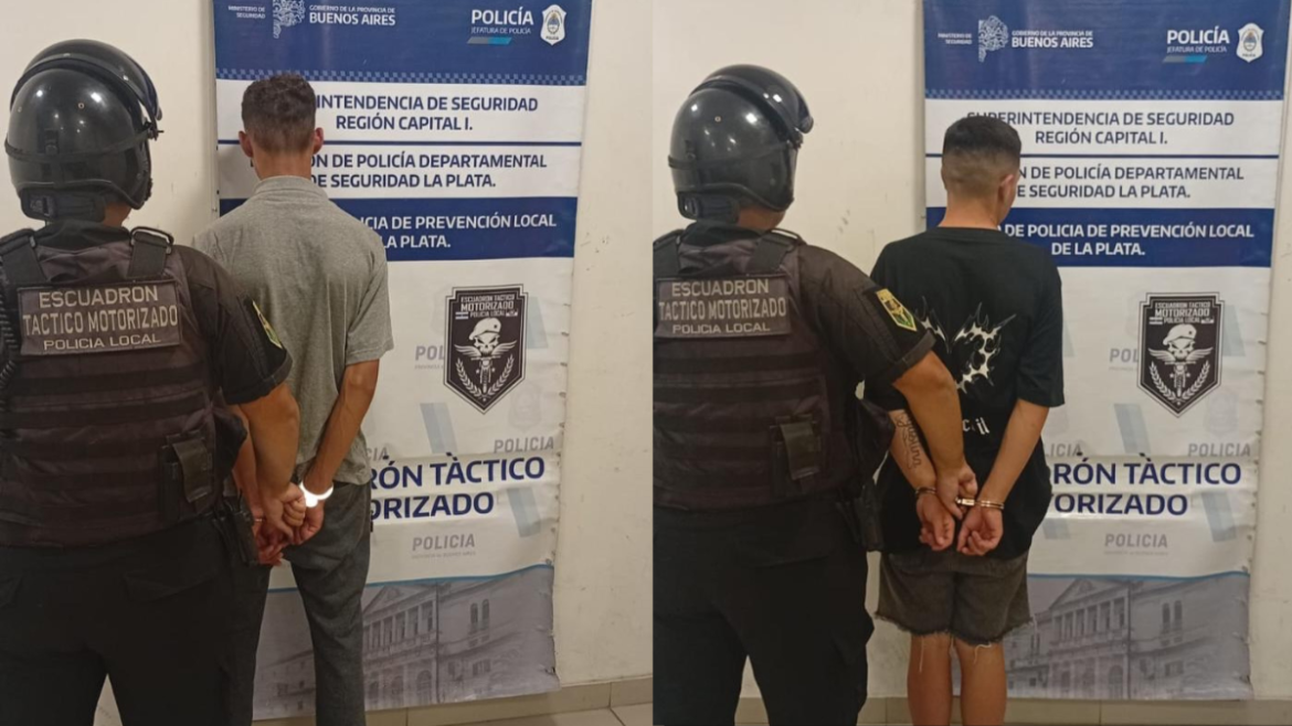 Quisieron asaltar a un delivery con un arma y terminaron detenidos tras un cerrojo policial