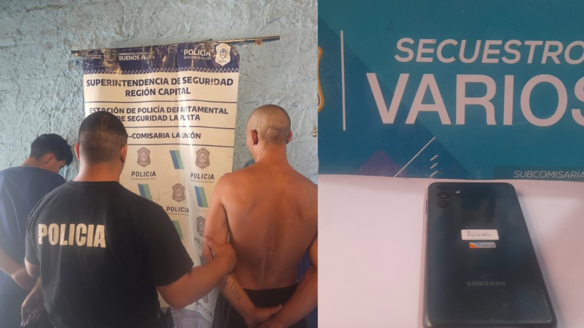Detuvieron a dos hombres tras un robo en un local comercial de La Plata