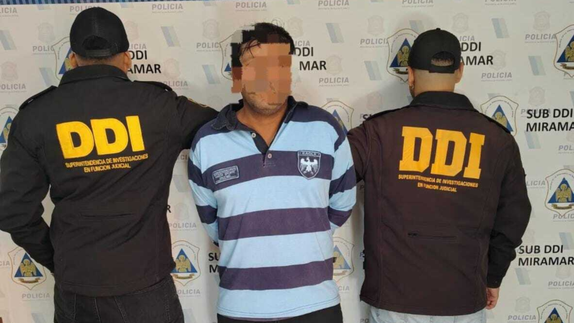 Arrestaron al hombre acusado de violar a una adolescente en Miramar