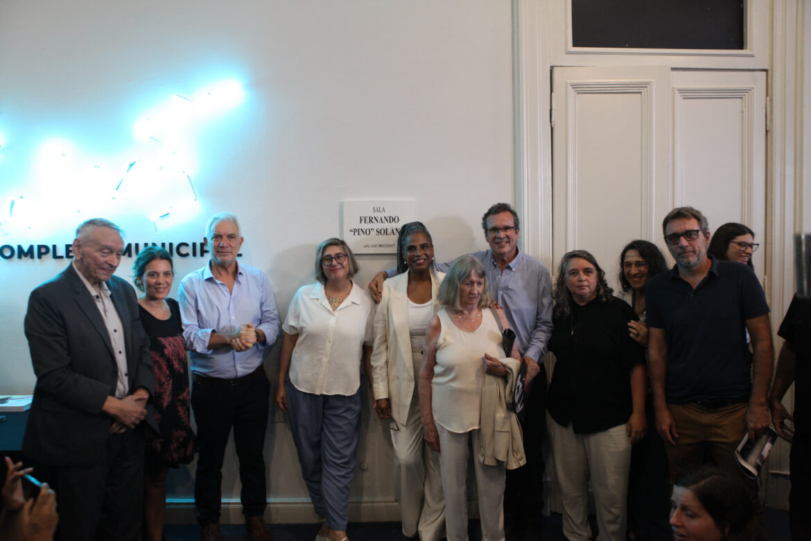 Alak inauguró la sala “Fernando Ezequiel ‘Pino’ Solanas” del Cine Select