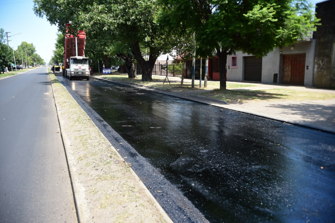 La Municipalidad impulsa obras viales sobre la avenida 66 y en zonas clave de la ciudad