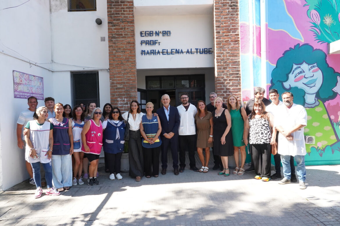 El Municipio suma infraestructura para la educación pública en Savoia