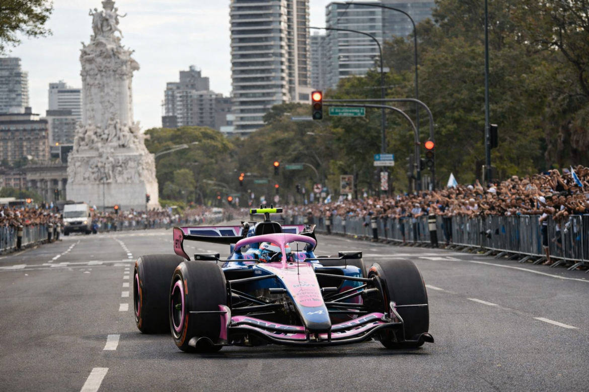 Alpine oficializó el recorrido que hará Colapinto en las calles de Buenos Aires
