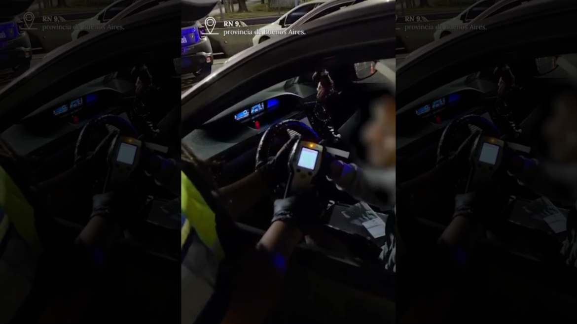 NEGÓ HABER TOMADO, PERO TENÍA MÁS DE 3,0 DE ALCOHOL EN SANGRE: LA ANSV LO FRENÓ ANTES DE QUE MATE
