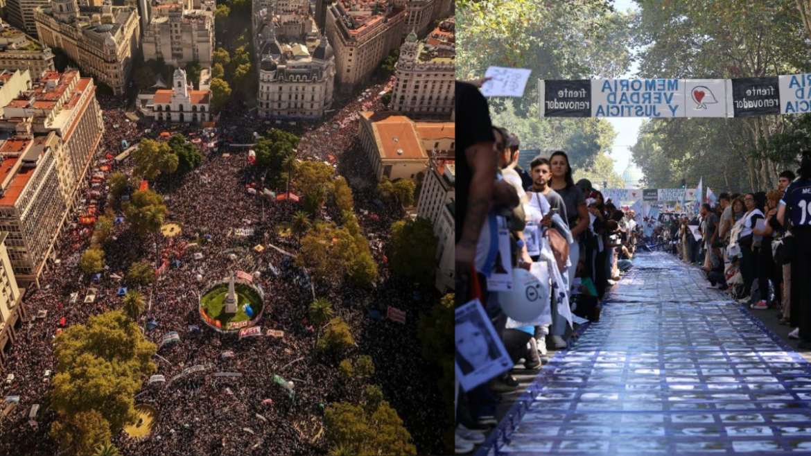A 50 años del golpe, una multitud volvió a Plaza de Mayo y renovó el reclamo de memoria, verdad y justicia