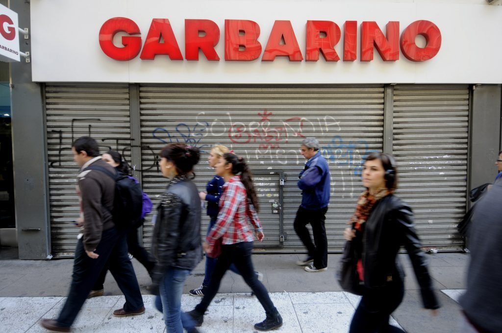 La Justicia decretó la quiebra de Garbarino