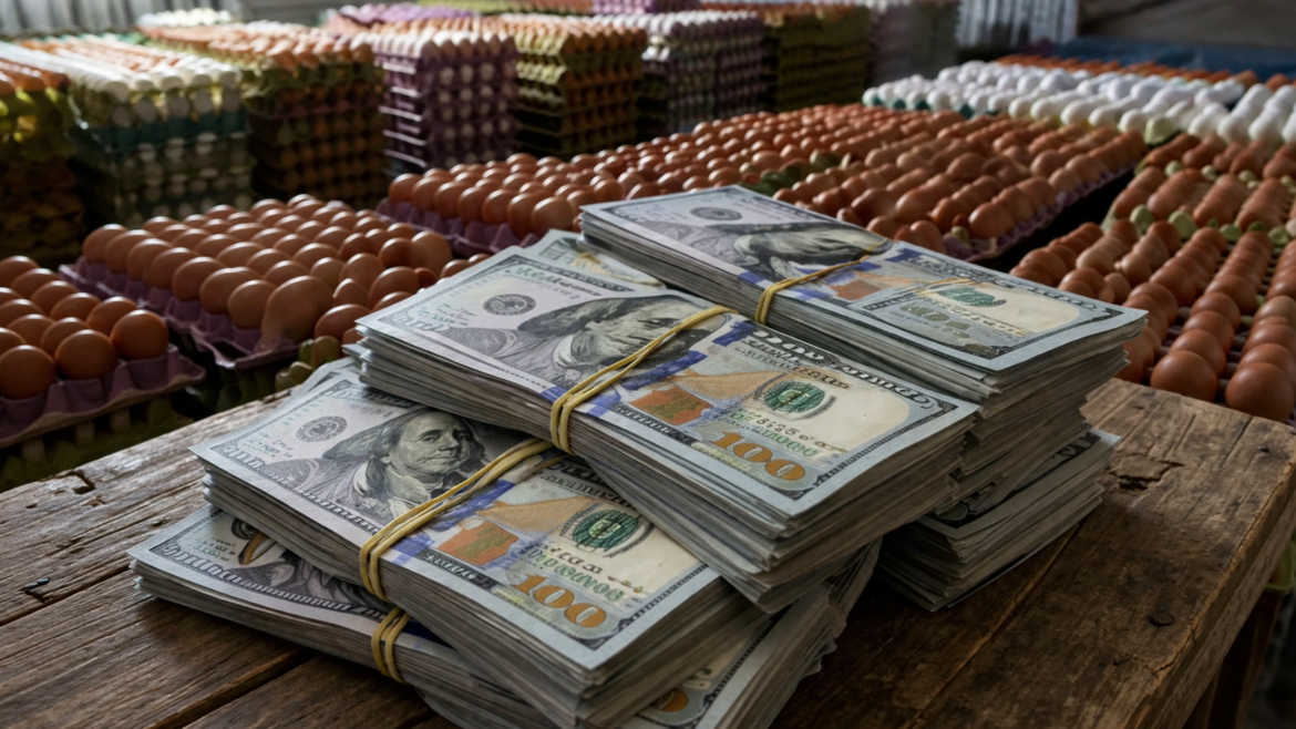 Millonario golpe a un huevero platense: una banda armada robó 150 mil dólares y 10 millones de pesos