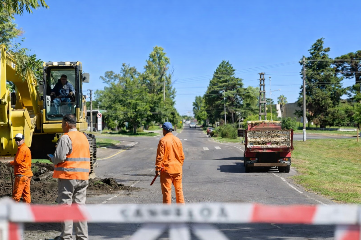 Comenzó el corte de tránsito en Camino General Belgrano y 514