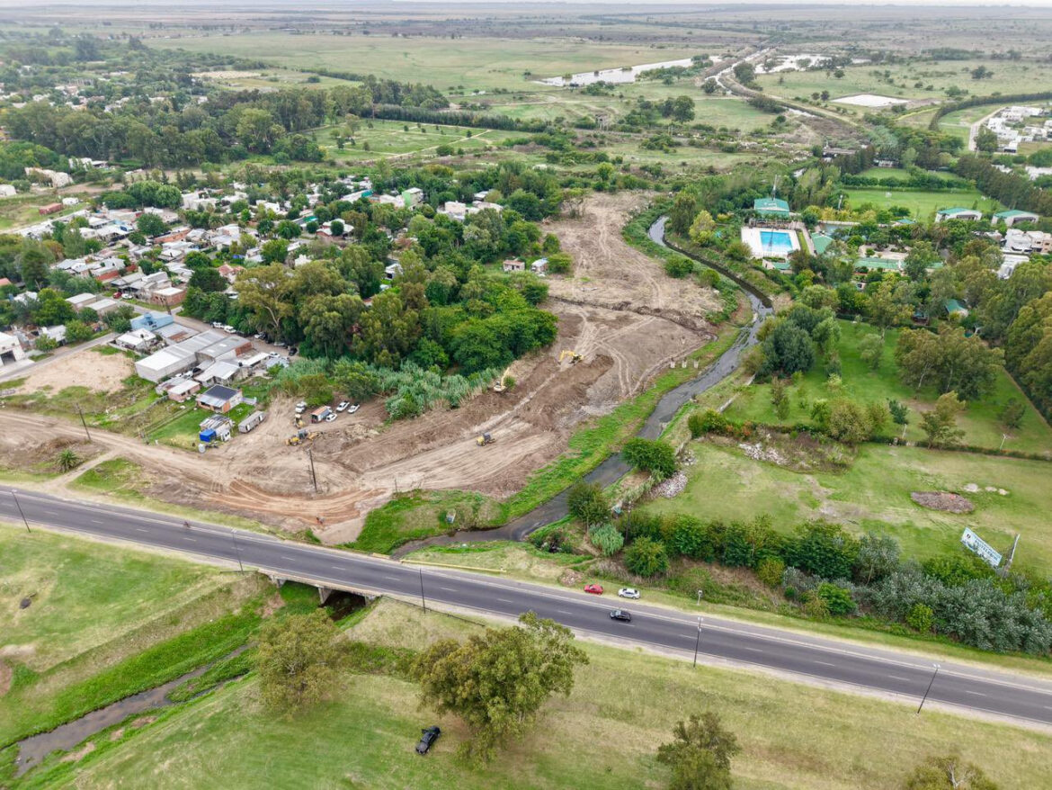 Comenzó la obra del nuevo distribuidor de tránsito en City Bell