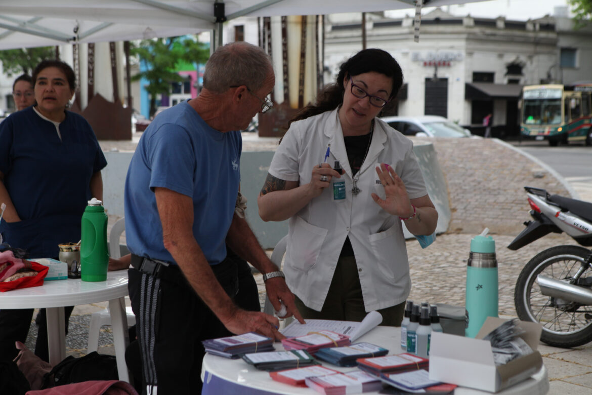 El Municipio acercó controles de salud, vacunas e información vital a más barrios de la ciudad