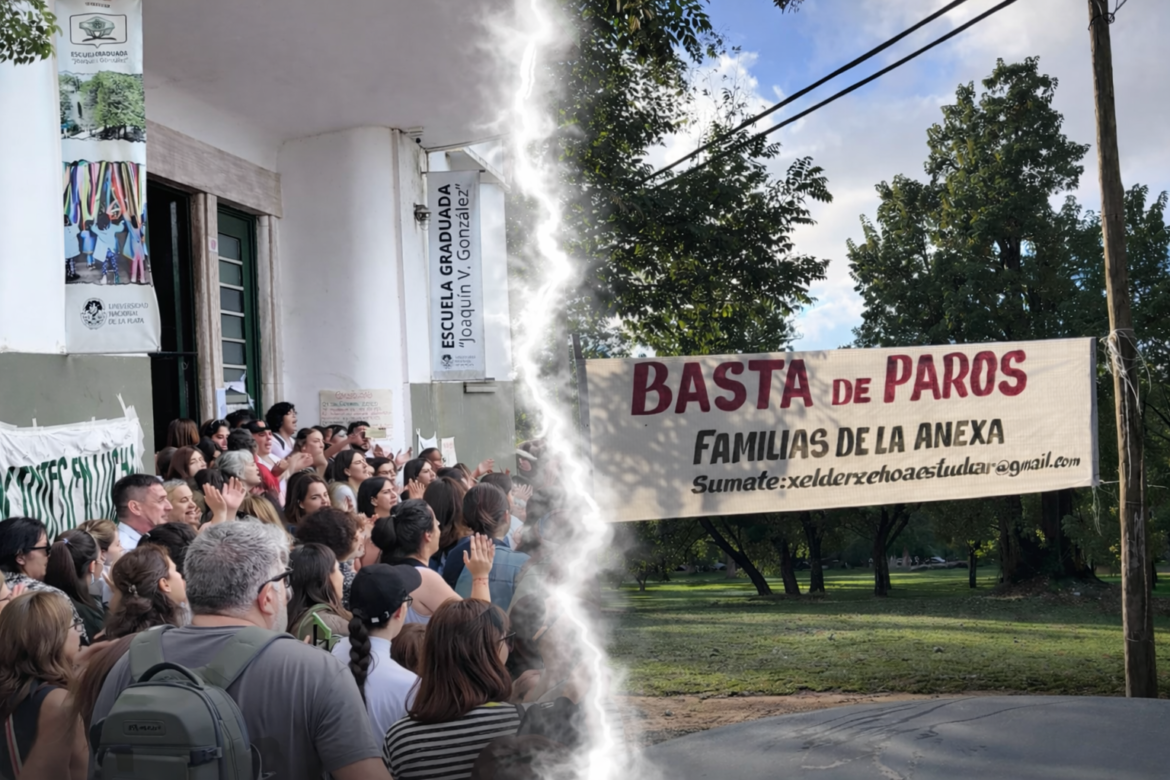 Los paros en la Anexa profundizan la división entre las familias de la comunidad educativa