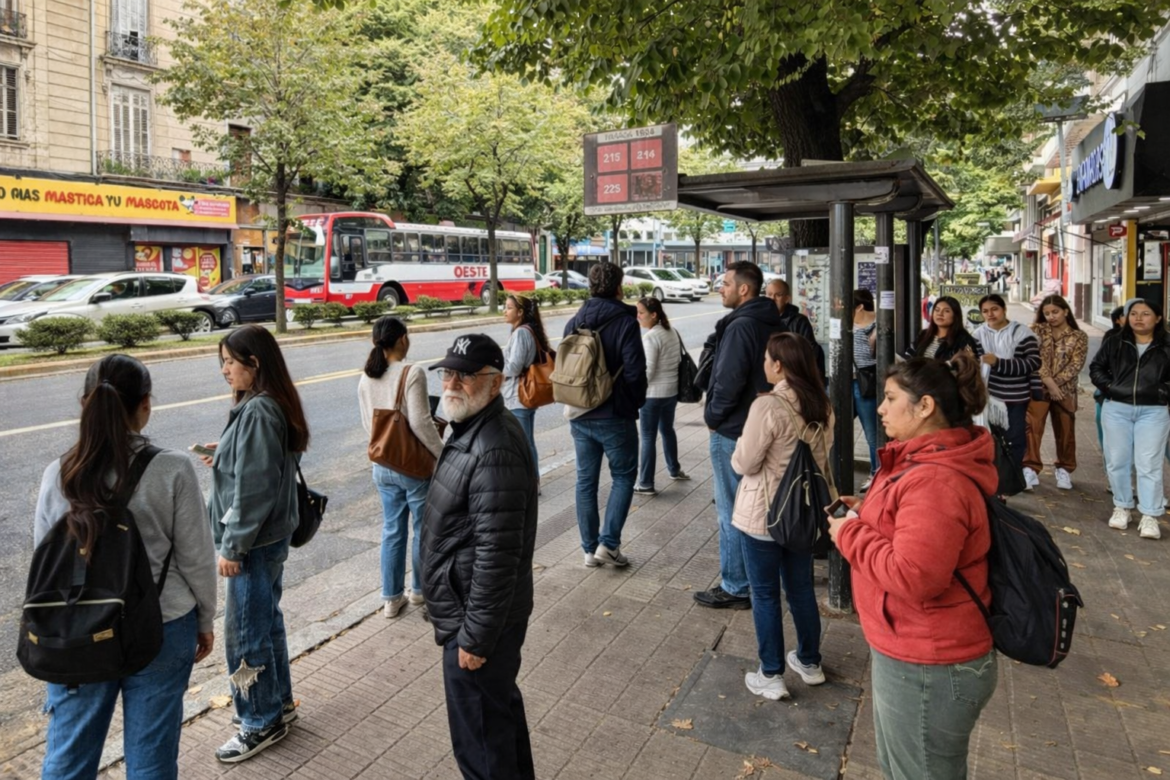 Por la suba del combustible, advierten que circulan hasta un 40% menos de colectivos