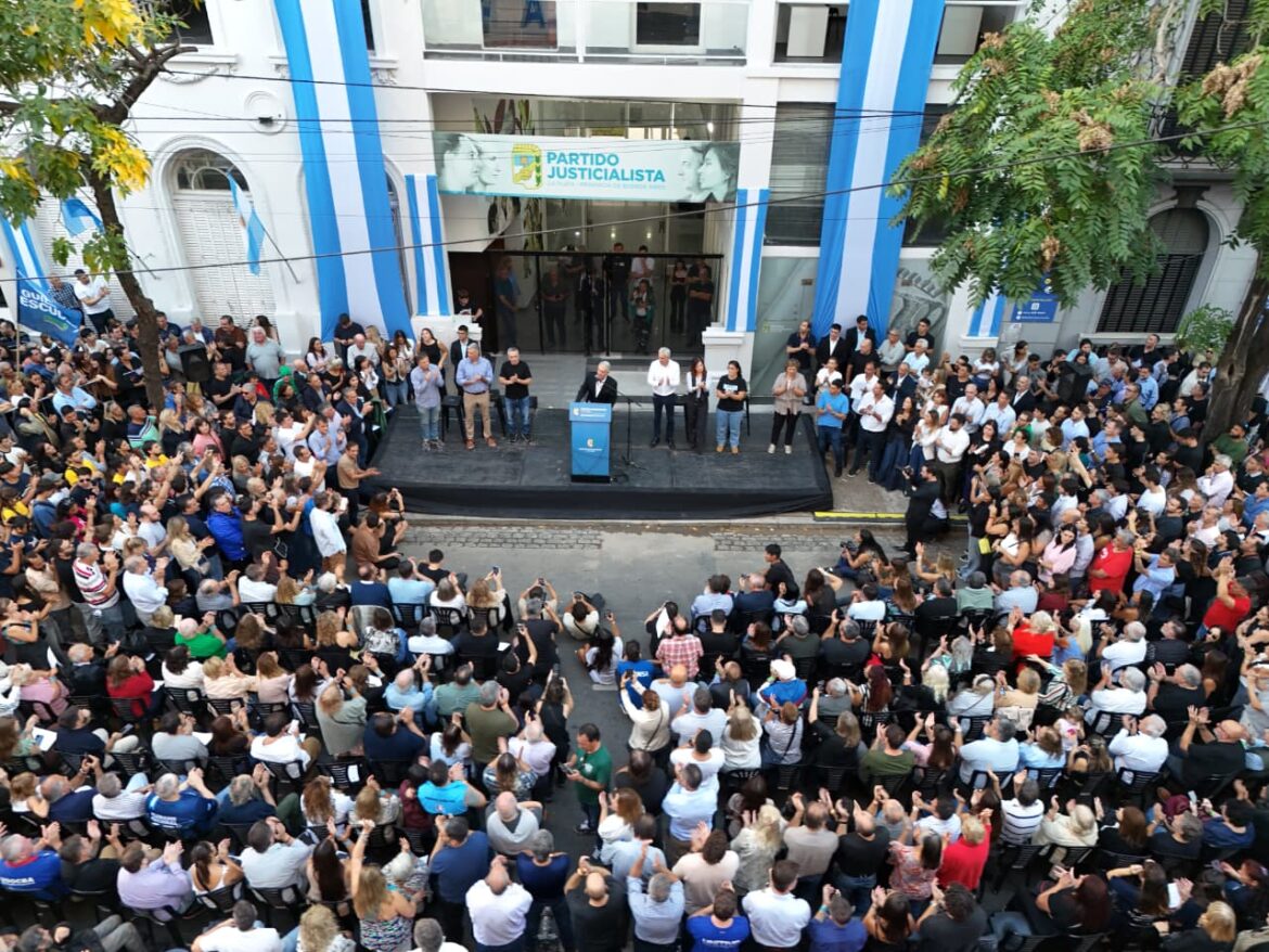 ALAK CONVOCÓ A CONFORMAR UN GRAN FRENTE PARA AXEL KICILLOF PRESIDENTE