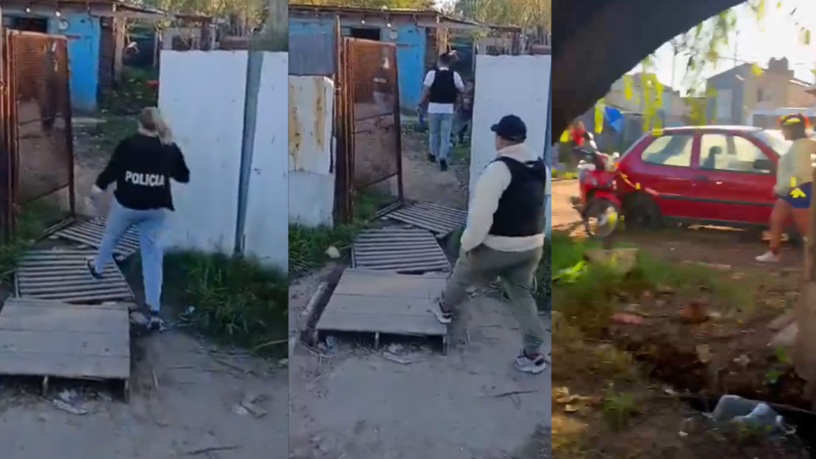 Allanamiento en La Plata por robo de una moto: detuvieron a una mujer y secuestraron piezas