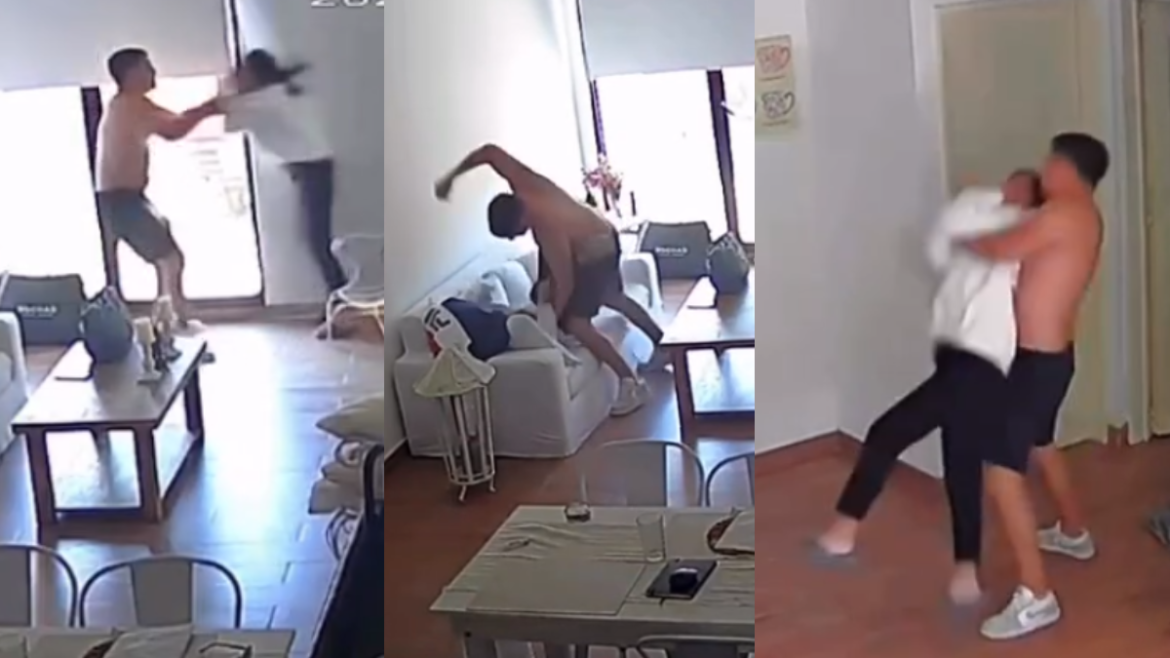 Video: violento desfiguró a golpes a su ex pareja y, pese a las denuncias y las pruebas, sigue en libertad