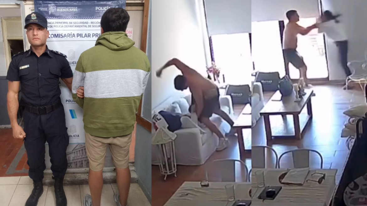 Detuvieron al acusado de abusar y golpear a Camila en Pilar: el caso se viralizó por un video clave