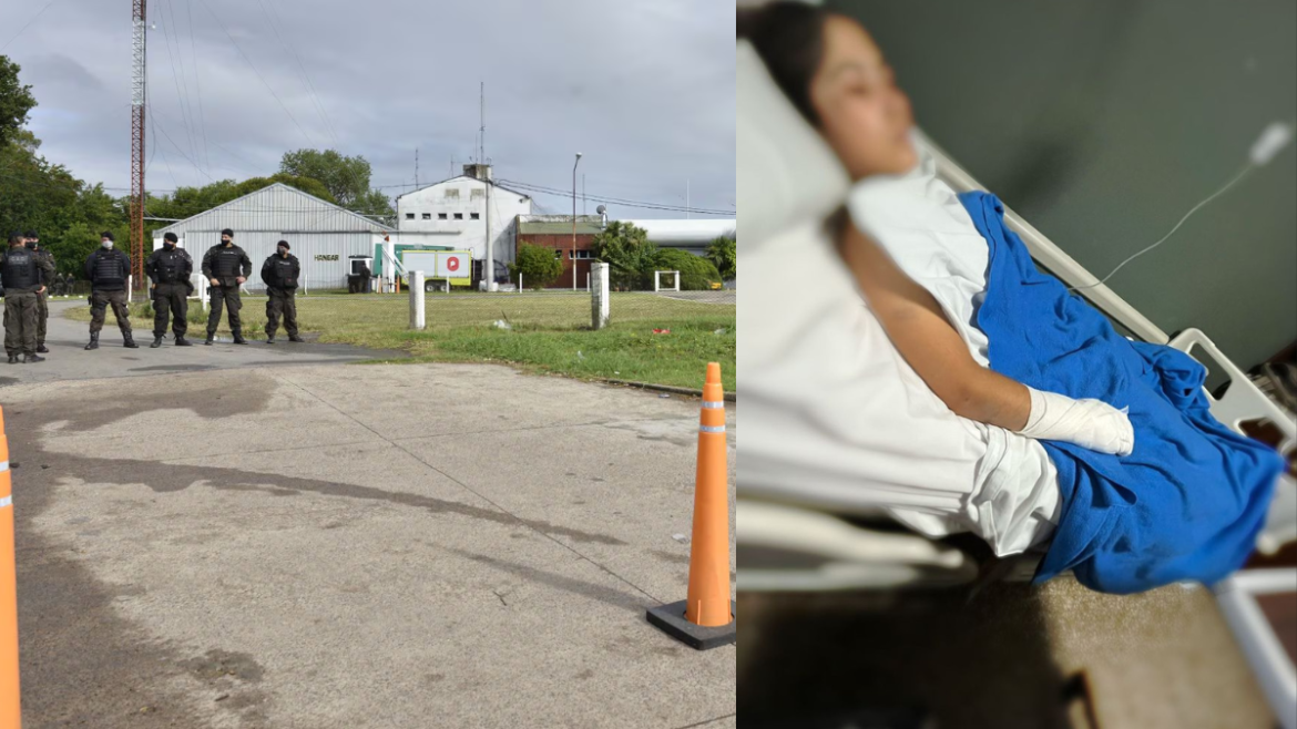 Una policía de La Plata fue atropellada durante una capacitación y quedó gravemente herida