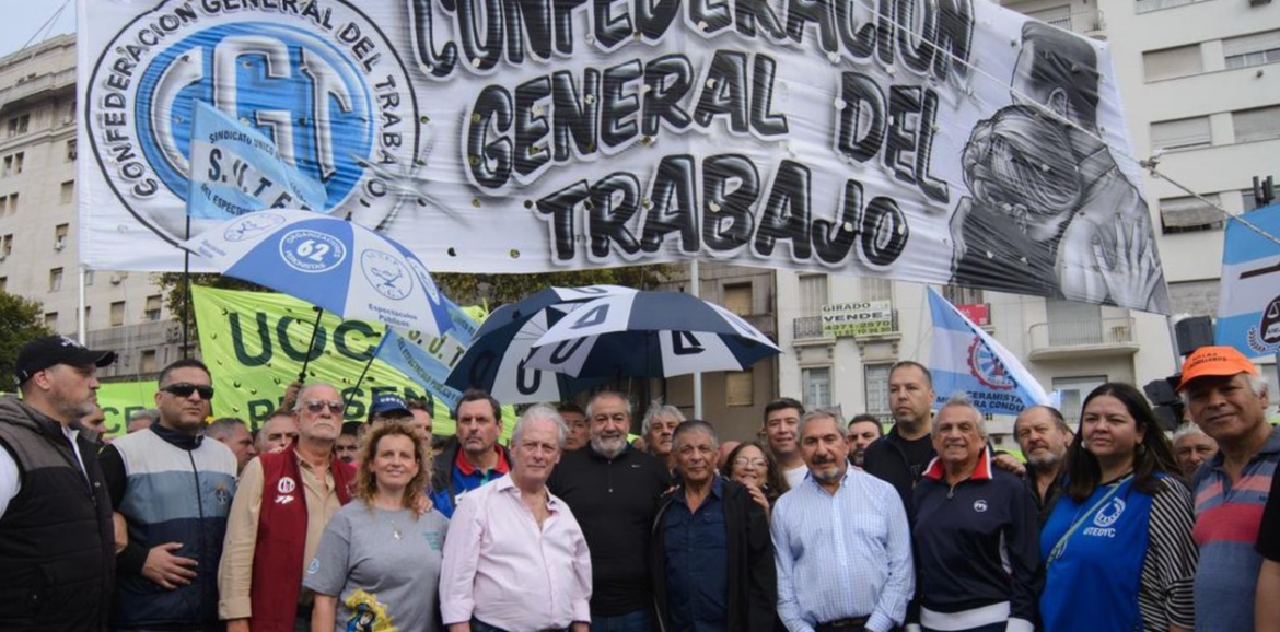 La CGT saldrá a la calle el 30 de abril con críticas al ajuste y al deterioro de los ingresos