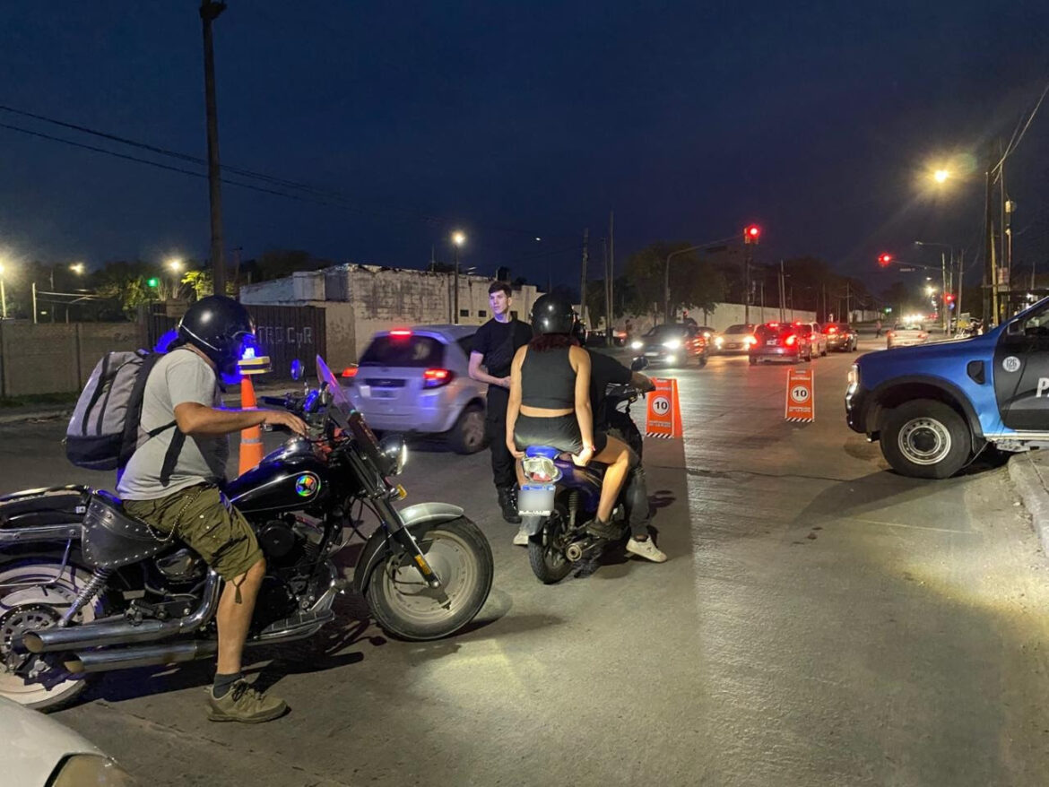 Operativos de seguridad y control en la ciudad: 47 vehículos secuestrados y cinco aprehendidos