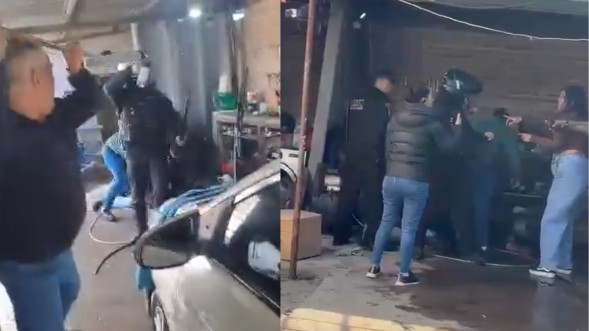 Videos: Tensión en Gonnet por un operativo en un lavadero: denuncian agresiones y hay versiones enfrentadas